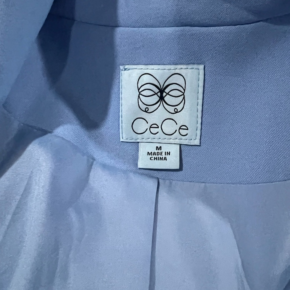 CeCe Periwinkle Single-Button Blazer NWT - image 7
